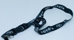 Ланьярд Toyota черный