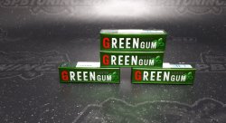 Резинка жевательная "Green Gum", Lotte, 30 гр.