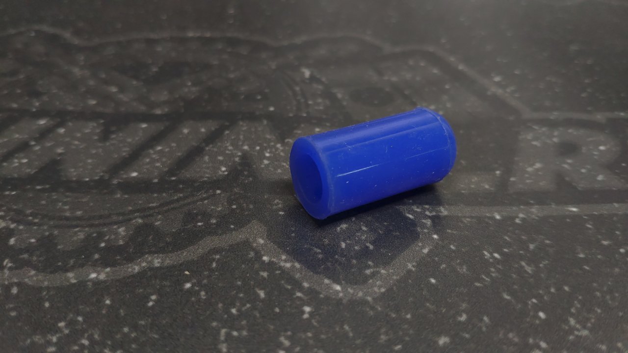 Заглушка силиконовая синяя 10mm