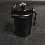 Маслоуловитель 400ml, под шланг 10/12/14 мм с фильтром, черный