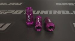 Гайки колесные М12*1,5 стальные, комплект 20шт (Фиолетовый)