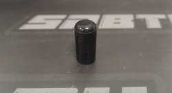 Заглушка силиконовая черная 12мм
