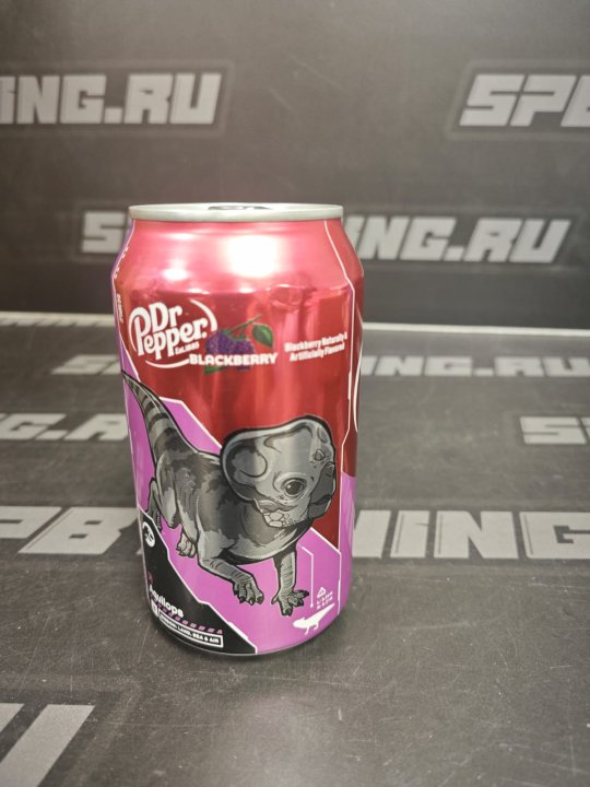 Напиток газированный Dr.Pepper ежевика 0,335 мл.