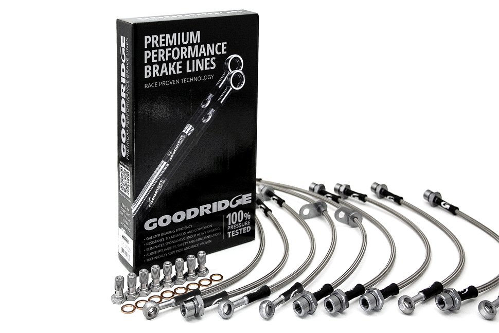 Армированные тормозные шланги Goodridge TFD0814-4P (4 шт.) Ford Mondeo 5