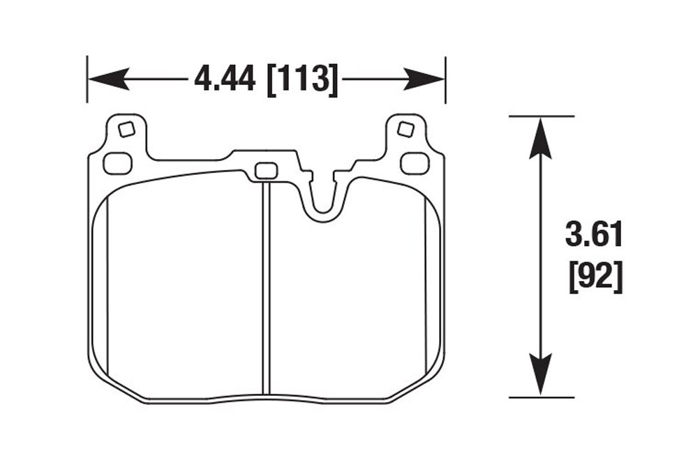 Колодки тормозные T8194SP2001 PAGID STREET+ ; перед BMW M4 F82; M3 F80 F30; F20 F87 M-Performace