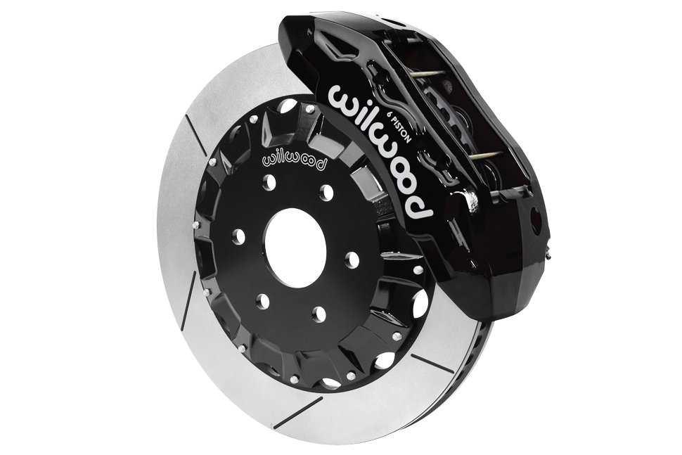 Тормозная система передняя 406x35mm, Wilwood 6 поршней, TX6R, черный, RAM 1500 TRX, 140-17389