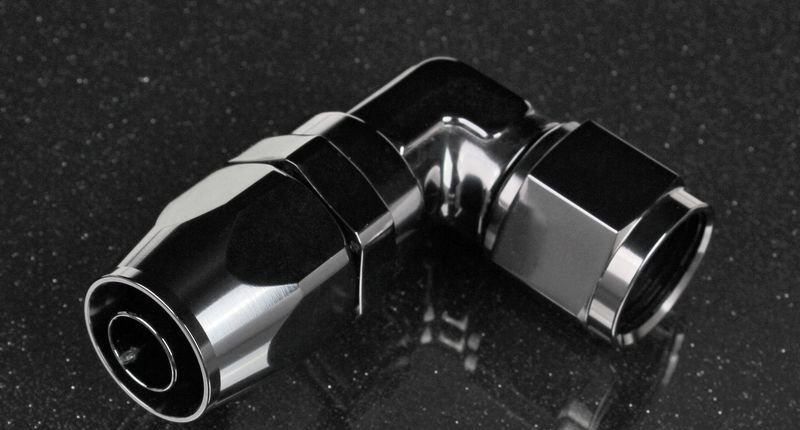 Фитинг AN12 90 градусов, под шланг (усиленный)