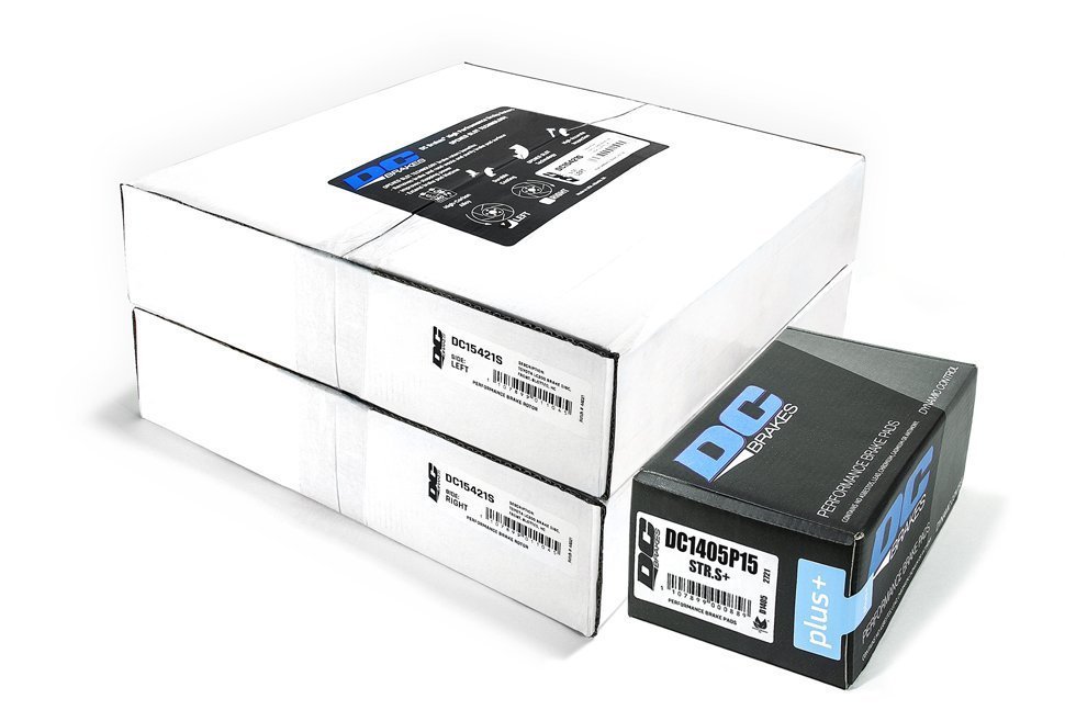 Комплект Передний Тормозные диски + колодки DC Brakes JEEP Grand Cherokee SRT8 11->, 380х34мм