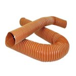 Воздуховод силиконовый, диаметр 63mm, до +315°С, цена за 1м, SFS Performance SFD-63-1-5