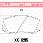 Колодки тормозные 23-1295 PowerStop Z23 передние Tucson; i40; Sonata; Optima; Sportage