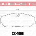 Колодки тормозные 23-1098 PowerStop Z23 перед Land Rover Discovery 3, 4; Range Rover 3