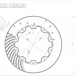 Ротор тормозного диска 355*32mm, DC Brakes DC35532-10D53A, D крепеж, (Brembo, JBT)
