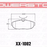 Колодки тормозные 26-1082 PowerStop Z26 задние Mustang 2008->