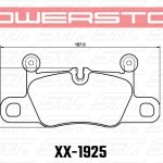Колодки тормозные 26-1925 PowerStop Z26 задние Porsche 911 992; 911 991; CAYENNE Turbo