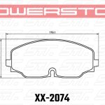 Колодки тормозные 17-2074 PowerStop Z17 передние VW ATLAS; TERAMONT
