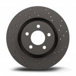 Тормозной диск HTC4944 HAWK Talon Lexus RX 2006-2009 II, Задний 288x10мм