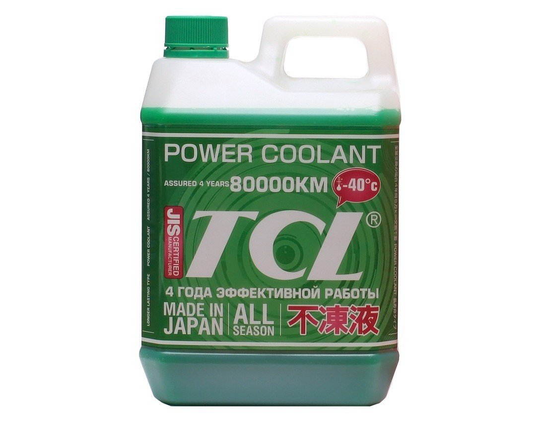 Антифриз TCL Power Coolant GREEN - 40 (2 л)