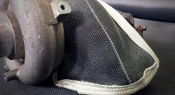 Термошуба для турбины с вестгейтом черная 3градуса