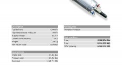 Топливный насос Bosch 0580254044 до 360л/ч