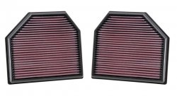 Воздушный фильтр нулевого сопротивления K&N 33-2488 BMW M3 F80; M4 F82; M5 4.4L-V8; (2 шт в коробке)