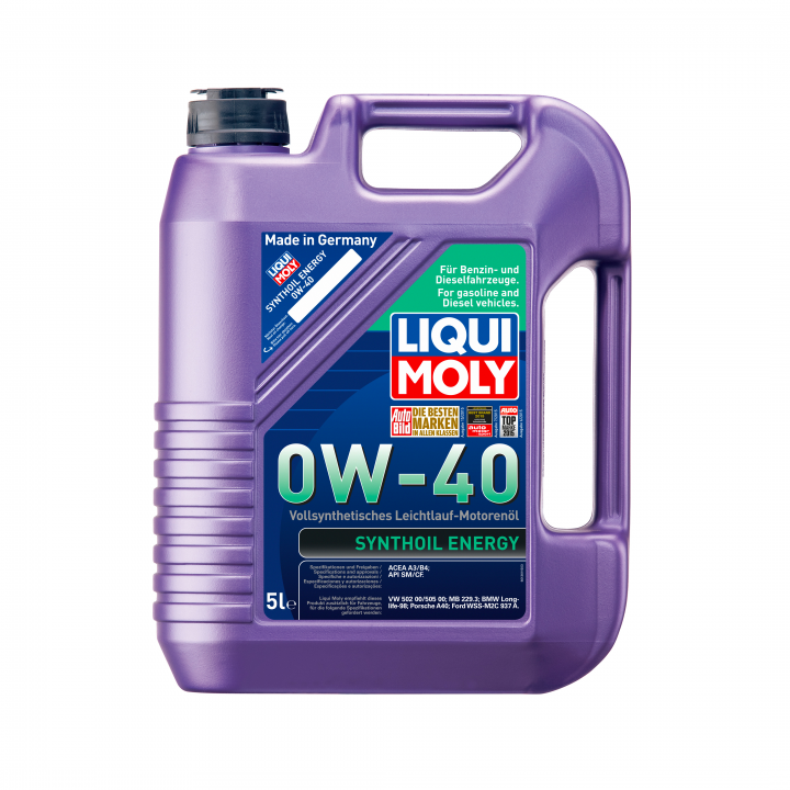 Liqui Moly 0W-40 Масло моторное синтетическое Synthoil Longtime 5 литров