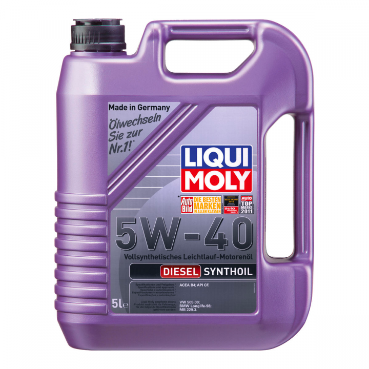 Liqui Moly 5W-30 Масло моторное синтетическое Diesel Synthoil 5 литров