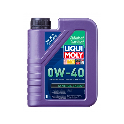 Масло моторное синтетическое Liqui Moly 0W-40  Synthoil Longtime 1 литр