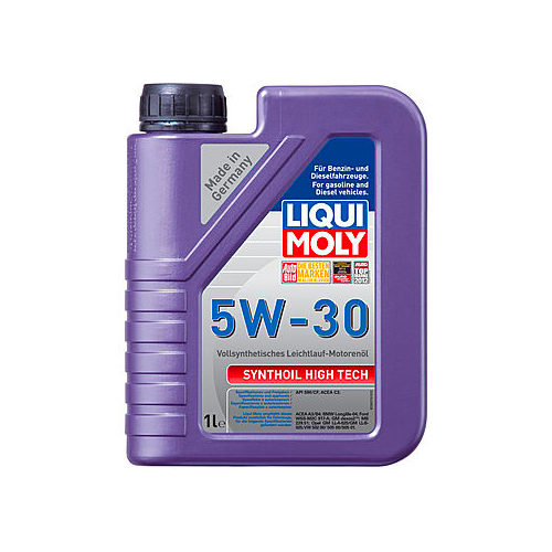 Liqui Moly 5W-30 Масло моторное синтетическое Synthoil High Tech 1 литр