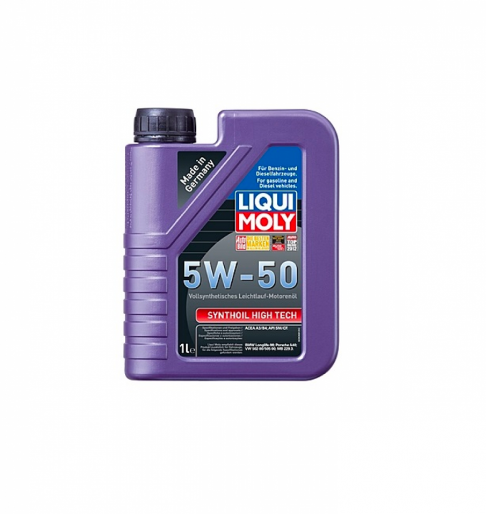 Liqui Moly 5W-50 Масло моторное синтетическое Synthoil High Tech 1 литр