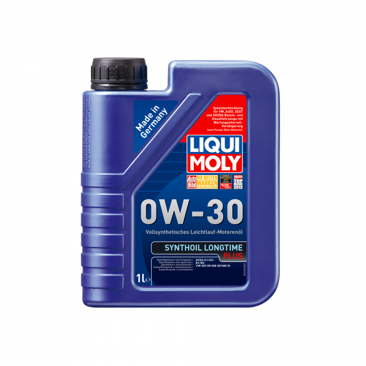 Liqui Moly 0W-30 Масло моторное синтетическое Synthoil Longtime Plus 1 литр