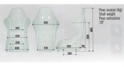 Ковш спортивный SPARCO SPRINT (FIA) 8.7кг черный