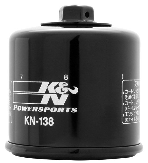 Фильтр масляный K&N KN-138 POWERSPORTS Suzuki, Aprilia, Kymco, Arctic, Kawasaki, Cagiva, Sachs.