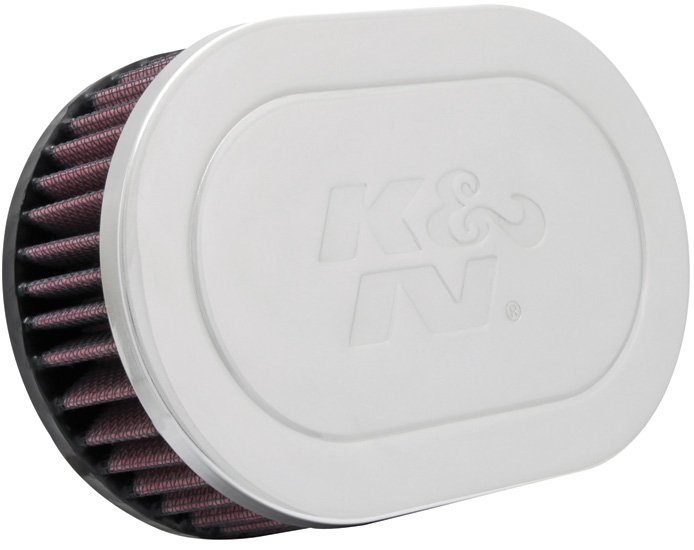 Фильтр нулевого сопротивления универсальный K&N RC-5010   Chrome Filter