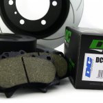 КОМПЛЕКТ ПЕРЕДНИЙ:Тормозные диски DBA 2736S T2+колодки DC brakes sHD Toyota PRADO 150 / Lexus GX460