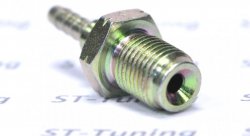 Фитинг папа M10*1 под обратный конус, короткий D-03 сталь под опрессовку S442-31C, Goodridge