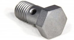 Болт (штуцер) для banjo M12x1.5 L=30мм сталь, Goodridge 992-04-M12P