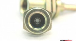 Фитинг мама M10*1 под обратный конус, доп. проточ D-03 сталь, под опрессовку S757-03-31ZE, Goodridge