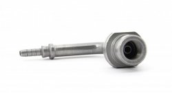 Фитинг мама M10*1 под обратный конус, 90 градусов, под ключ 17мм D-03 сталь, под опрессовку S759-9131Z