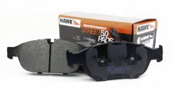 Колодки тормозные HB757B.758 HAWK Street 5.0 перед Audi A6 4G2, C7, 4GC; A7 4GA, 4GF; Allroad 4GH;