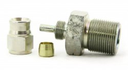 Фитинг мама M10*1 под прямой конус, наруж. резьба D-03 сталь, 749-03-31P, Goodridge