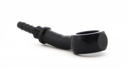 Фитинг banjo d10мм, 20 градусов D-03 алюминий ЧЕРНЫЙ, под опрессовку S5093-03DBK, Goodridge