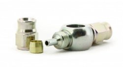 Фитинг banjo d10мм, проходной D-03 сталь, 5095-03P, Goodridge