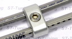 Сепаратор шлангов D-03 (в силиконе) Goodridge PHS-03CL-CF