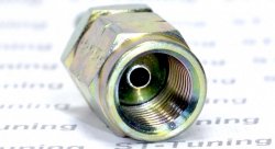 Фитинг мама M10*1 под обратный конус, крутящийся D-03 сталь, под опрессовку S452-31Z, Goodridge