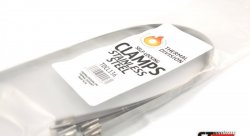 Хомуты для трубы до 120мм (4,8") 8мм*40см, нерж. сталь, 6шт. Thermal Division TDCL136