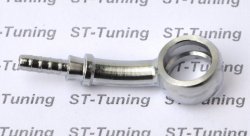 Фитинг banjo d11,5мм, 20 градусов D-03 хром, под опрессовку S5093-03-04CH, Goodridge