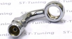 Фитинг banjo d10мм, 90 градусов D-03 хром 5099-03CH, Goodridge