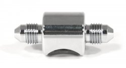 Соединитель тройник под датчик П AN3 - М NPT1/8X27 - П AN3, хром, Goodridge MCHD-014