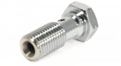 Болт (штуцер) для banjo M12x1.5 L=30мм хром, Goodridge 992-04-M12CH