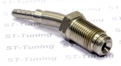 Фитинг папа M10*1 под прямой и обратный конус, 20 градусов, крутящийся, D-03 сталь S445-2031Z, Goodridge